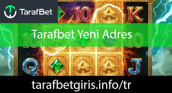 Tarafbet yeni adres üzerinden hizmetlerini ulaştırmaktadır.